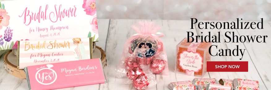 Personalized Bridal Shower Candy