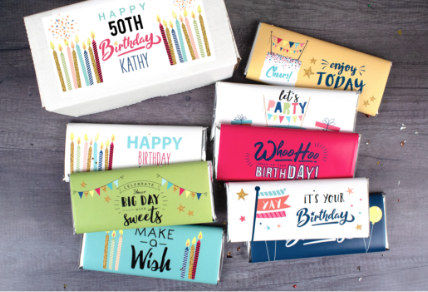 PERSONALIZED CANDY GIFTS