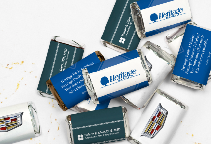 PERSONALIZED BUSINESS HERSHEY'S MINIATURES