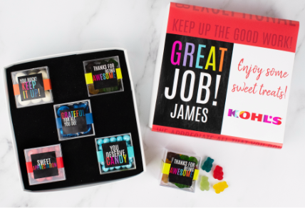 PERSONALIZED APPRECIATION CANDY GIFTS & FAVORS