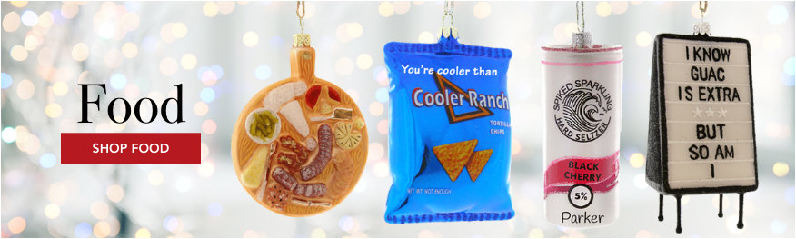 Personalized Food ornaments