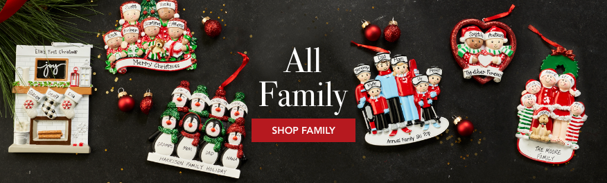 All family ornaments