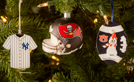 Pro Sports Christmas Ornaments