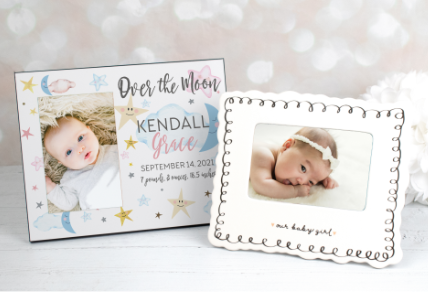 PERSONALIZED BABY PICTURE FRAMES