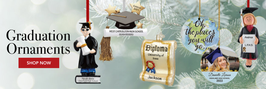 Personalized Graduation Ornaments