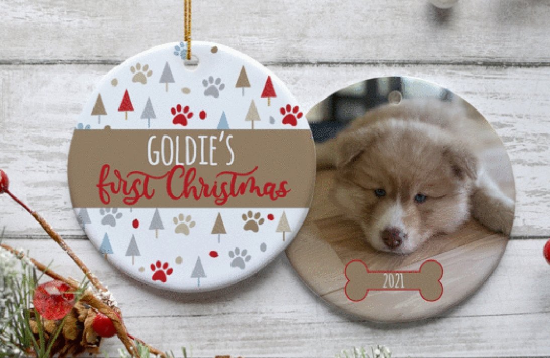 Pet's First Christmas Ornaments