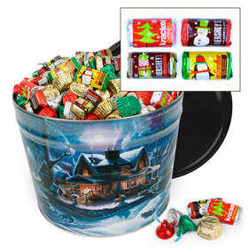 First Homecoming Hershey's Holiday Mix Tin - 14 lb