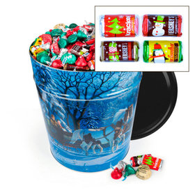 Through the Woods Hershey's Holiday Mix Tin - 20 lb
