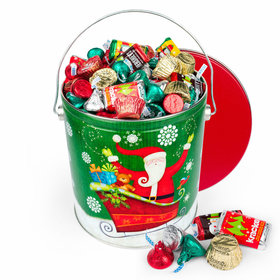 Sparkly Santa Hershey's Holiday Mix Tin - 3.7 lb