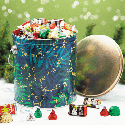 Touch of Gold Hershey's Holiday Mix Tin - 5 lb