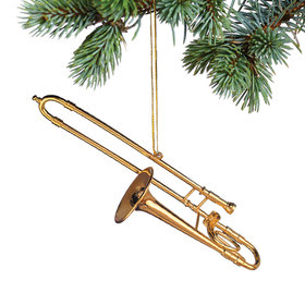 Trombone Christmas Ornament