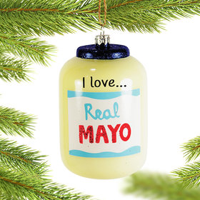 Personalized Mayo Christmas Ornament
