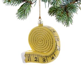 Personalized Seamstress Measuring Tape Christmas Ornament