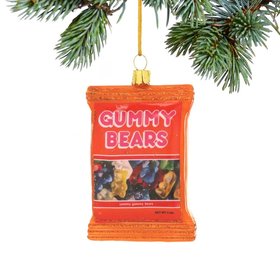 Bag Of Gummy Bears Christmas Ornament