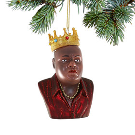 Personalized The Notorious BIG Christmas Ornament