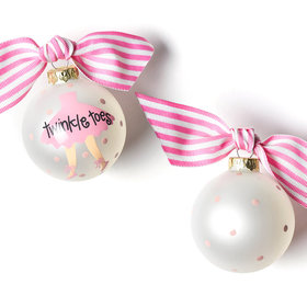 Small Size Twinkle Toes Ballet Christmas Ornament