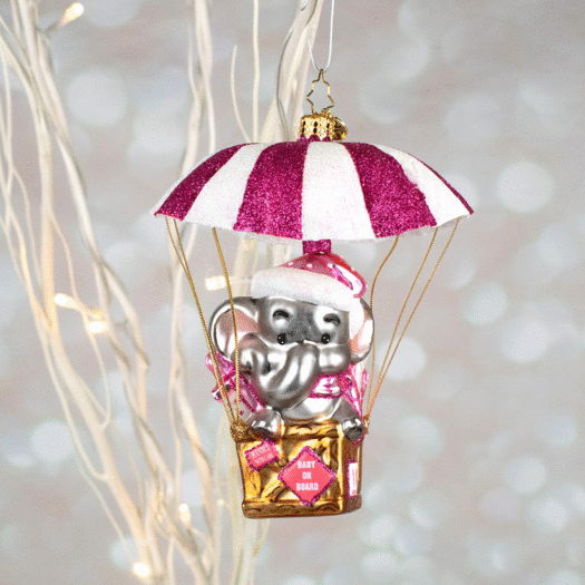 Christopher Radko Sugar And Spice Baby Christmas Ornament