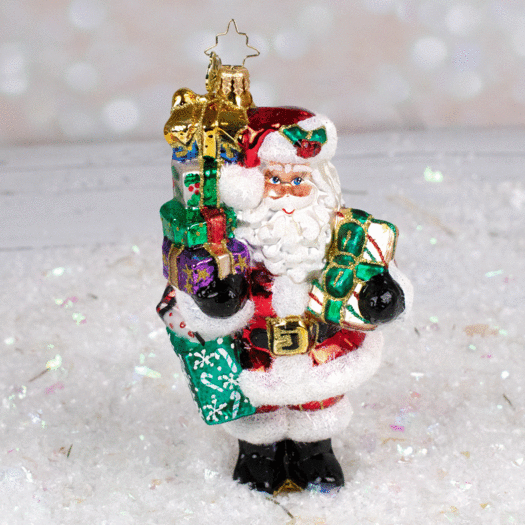 Christopher Radko From Santa With Love Christmas Ornament