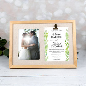 Picture Frame Wedding Invitation