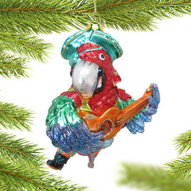 Pirate Parrot Christmas Ornament