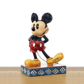 Personalized Mickey Mouse Tabletop Christmas Ornament