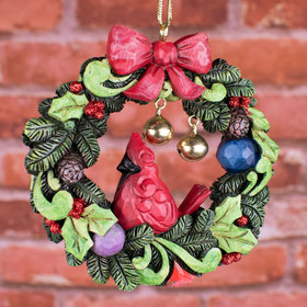 Legend of the Wreath Jim Shore Christmas Ornament