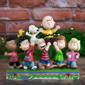 Peanuts Celebration Jim Shore Tabletop Christmas Ornament
