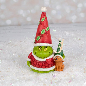 Jim Shore Grinch And Max Gnome Tabletop Christmas Ornament