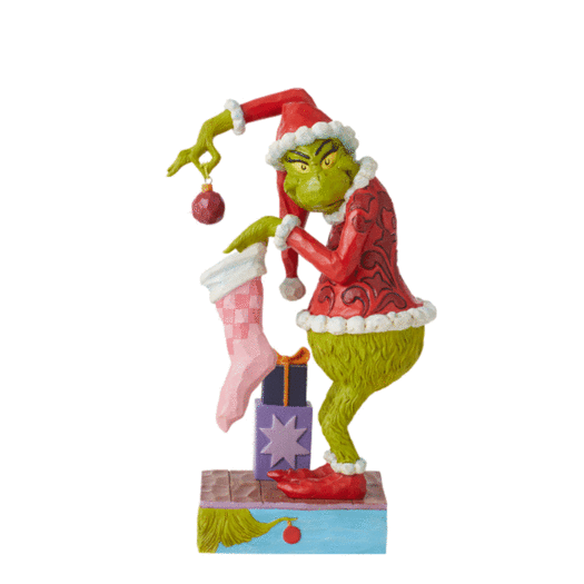 Jim Shore Grinch Stealing Tabletop Christmas Ornament