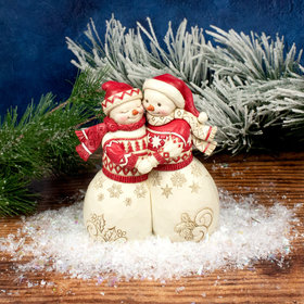 Jim Shore Nordic Noel Snowmen Tabletop Christmas Ornament