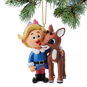 Rudolph the Rednose Reindeer Best Pals Christmas Ornament