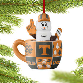 Personalized Tennessee Smores Mug Christmas Ornament