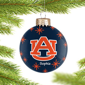 Personalized Auburn 2022 Ball Christmas Ornament