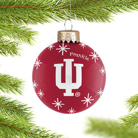Personalized Indiana 2022 Ball Christmas Ornament
