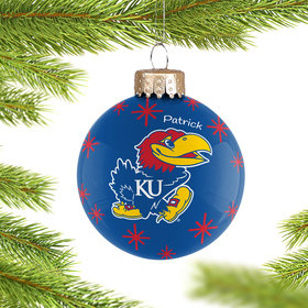 Personalized Kansas 2022 Ball Christmas Ornament