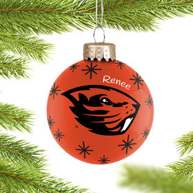Personalized Oregon State 2022 Ball Christmas Ornament