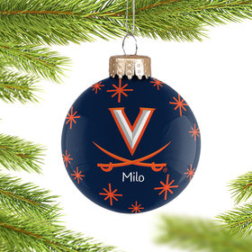Personalized Virginia 2022 Ball Christmas Ornament