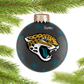 Personalized Jacksonville Jaguars 2022 Ball Christmas Ornament