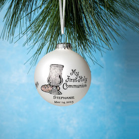 Personalized My First Holy Communion Christmas Ornament