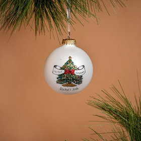 Personalized Our First Christmas Tree Christmas Ornament