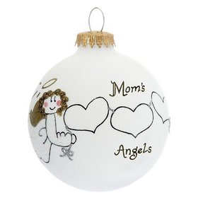 Mom's 3 Angels Christmas Ornament