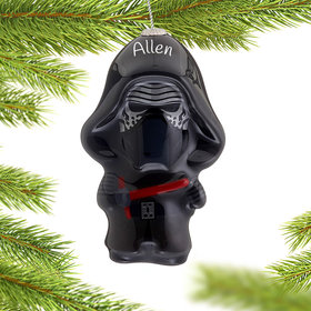 Hallmark Personalized Star Wars Cartoon Kylo Ren Christmas Ornament