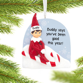 Hallmark Personalized Elf On The Shelf Christmas Ornament