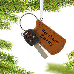 Hallmark Personalized New Driver Christmas Ornament