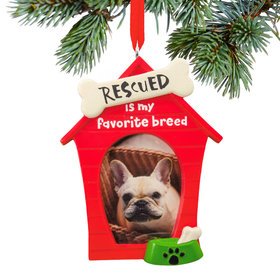 Hallmark Rescue Dog Photo Holder Christmas Ornament