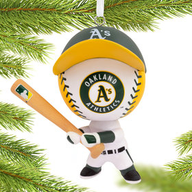 Hallmark Oakland Athletics Bouncing Buddy Christmas Ornament