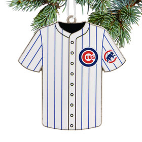 Hallmark Chicago Cubs Metal Jersey Christmas Ornament