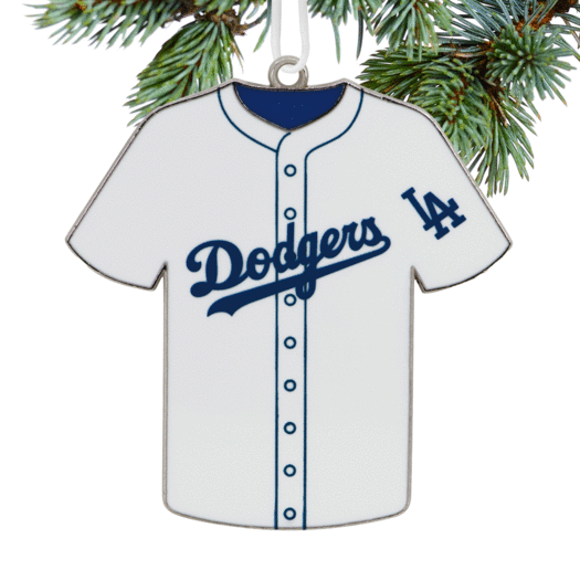 Hallmark Los Angeles Dodgers Metal Jersey Christmas Ornament