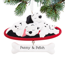 Hallmark Personalized 101 Dalmatians Disney Christmas Ornament