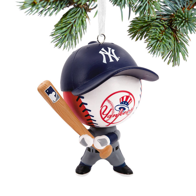 MLB New York Yankees™ Baseball Jersey Metal Hallmark Ornament